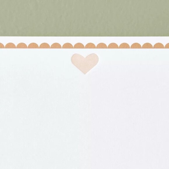 Hearth & Hand Magnolia 24ct‎ Valentine's Day Embossed Heart Blank Greeting Cards - Picture 3 of 6